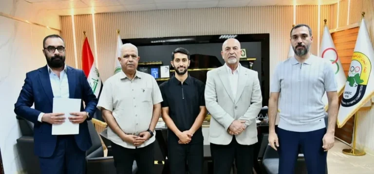 محمد سليماني يدرب منتخب العراق للتايكواندو