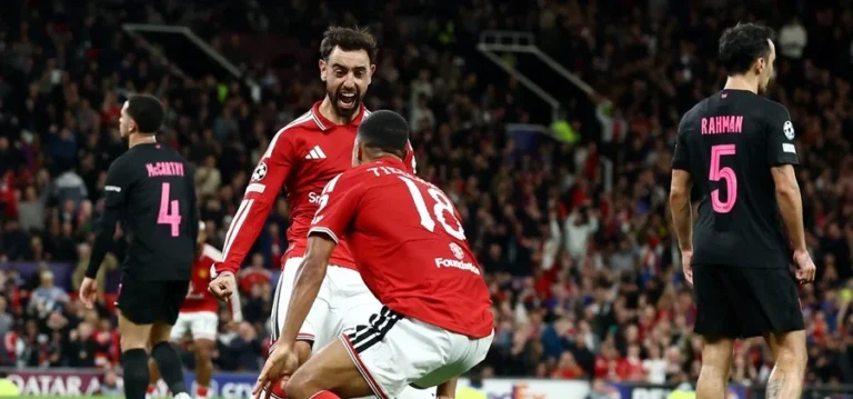 مانشستر يونايتد وبايرن ميونخ دوري الأبطال